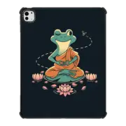 iPad Pro 13-inch (M4) iPad Impact Case Meditation Frog