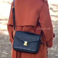 在飛比找蝦皮購物優惠-【茱麗葉精品】LV M41487 Pochette Méti