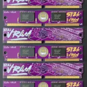1pcs new 68pin SIMM 512k 70ns low latency VRAM memory Apple Macintosh computer