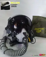 HGU-55 AVIATOR PILOT TACTICAL HELMET REPLICA (MASK OXYGEN NOT INCLUDE)
