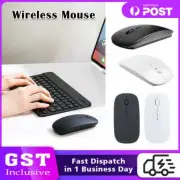 Ultra Slim Wireless Mouse Bluetooth 5.2 For Laptop Computer Desktop Cordless AU