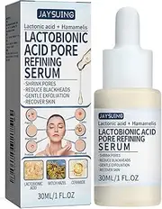 [Xiulilydai] Lactobionic Acid Pore Refining Serum, 30ml, Shrink Pores, Reduce Blackheads, Gentle Exfoliation