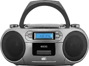 ECG CDR 999 DAB DAB+ / FM Radio with CD/Cassette Player, Silver