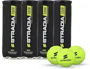 STRADIA Tennis Balls Can (Can of 3 Balls)- Designed with Extra-Duty Needle Felt Superior Rebound Tennis Ball