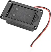 HANABASS 9V Guitar Battery Case for Batteries Compact and Practical Holder for Active Pickup Guitars and Basses for Home Performance and Ktv Use Durable Guitar Battery