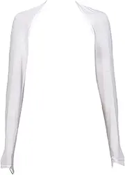 [Oxtxuzdm] Multipurpose Shawl With Long Sleeve Outdoor Sunproof Half Shawl Travel Accessory Shoulder Wrap For Women Driving Cycling