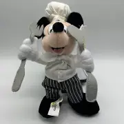 Disney Chef Mickey Bean Bag Plush With Tag