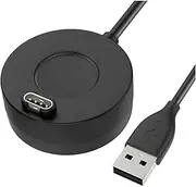 Astorgos Charger Dock Compatible with Garmin Vivoactive 3/4/4S/Venu/Fenix 7/7S/7X/5/5 Plus/5S/5S Plus/5X/5X Plus/6/6S/6X/6 Pro/6S Pro/6X Pro/Forerunner 745/Instinct, USB Data Charging Station, Black