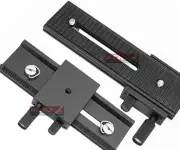 2-Way Macro Focus Rail Slider For Canon Nikon Sony Pentax DSLR Cameras