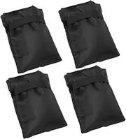 SEWOART Outdoor Cover Insulation Anti Frost Oxford Cloth Pp Cotton Black 4 Pieces