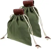 iplusmile Outdoor Bags Fruit Belt Waist Pouch Harvest Bag Belt Tool Pouch Foraging Backpack Foraging Pocket Pu