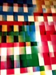 1960'S VARI VUE PSYCHEDELIC GEOMETRICAL MOVING MOTION ART NOS 8X10"