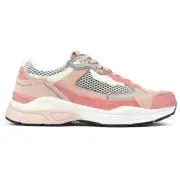 Pepe Jeans London Womens Dave Rise Running Style Sneakers Pink