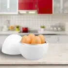 Quick Home Kitchen Egg Shape Egg Steamer Egg Boiler Cooking Tools Egg Cooker