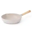 CAROTE Non Stick Frying Pan -Induction&Gas-(26 CM, Granite Seashell)