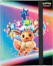 Pokemon Prismatic Evolutions Eevee 9 Pocket Binder Eevee Binder
