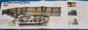 FV 4205 Chieftain Tank Poster Military War Picture Out of Print Decor Wall Art