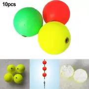 Bobbers Floating 10pcs Bright Colors Buoyancy Balls Good Concentricity