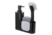 Vigar Rengo Monobloc Sink Caddy 4 Piece Set Black