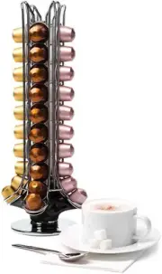 Prepara Capsule Carousel 50 Coffee Capsule Carousel, Fire Engine Red, 15503