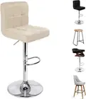 Bar Stool 2Pcs Adjustable Kitchen Barstools Ralph Swivel Counter Dining Chair in
