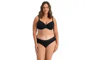 10 x Womens Jockey Parisienne Light Leak-Proof Bikini Underwear Black