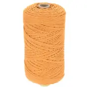 Natural Macrame Cord 2mm x 219 Yards Cotton Macrame Rope, Golden Yellow