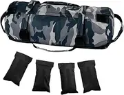 Tadill Unfilled Sandbag Weighted Slam Bag Wear Resistant Portable with Handles Empty Inner Bags for Fitness Home Gym Weightlifting