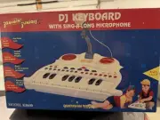 Vintage Jamming’ Juniors DJ Keyboard W/sing-a-long Microphone