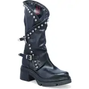 A.S.98 Easton Studded Boot in Black at Nordstrom, Size 6.5-7Us