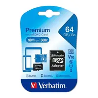 在飛比找momo購物網優惠-【Verbatim 威寶】Premium MicroSDHC