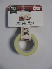 Echo Park A COZY CHRISTMAS Decorative Tape 30 Feet 1 Roll NEW