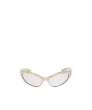 Balenciaga Eyewear Cat-Eye Sunglasses One size Crema
