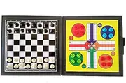 5 in 1 Chess Pieces Magnetic Board Game Flying Chess, Classic Flying Puzzle Game Set Gift