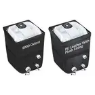 Hot Tub Spa Heater Pump Cover, 600D Oxford Fabric + PU Leather, Inflatable, T...