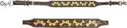 CHALLENGER Western Tack Sunflower Tooled Leather Wither Breast Collar Strap 105HR14
