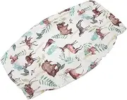 ORFOFE Sheet Crib Sheets Elastic Cradle Sheets Soft and Comfortable Standard for Nursery Durable and Easy to Clean Chic Animal Print Seasons