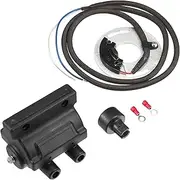 X AUTOHAUX Electronic Ignition Coil Kit Dual Fire Control Module for Dyna S for Harley Davidson Softail Heritage Sportster 883 1971-2003