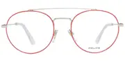 Police VPL728 HIGHWAY 8 0357 Men's Glasses Gold Size 51 - Private Health Rebate - Blue Light Block Available