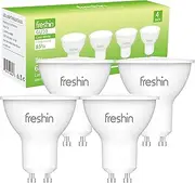7W GU10 Light Bulb FRESHIN LED Spot Light 60 Watt Equivalent Light Bulbs 6000K Cool White 630lm CRI 80+, Non-Dimmable, No Flicker, Last Longer (4)