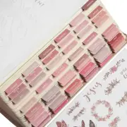 - Bible Tabs, Rosey Edition with Stickers Included, Laminated Bible Tabs for Wom