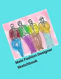 在飛比找博客來優惠-Male Fashion Designer SketchBo