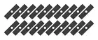 Terre Products 20PK Heat Hardened Edger Blades, Fits Ryobi, Echo, Stihl & More