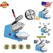 Efficient 110V Shaved Ice Machine - 300W Portable Snow Cone Maker for All Uses