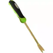 Garden Guru Dandelion Weeder Tool with Ergonomic FSC Wood Handle, Rust Resistant