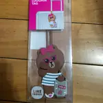 【行李吊牌】 LINE FRIENDS 兔兔 造型吊牌 旅行出差 飛機吊牌 行李牌 識別牌 托運牌 行李箱 行李袋