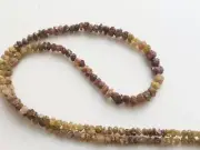 3-7mm Yellow Brown Rough Diamonds, Raw Conflict Free Uncut Yellow Rough Diamonds