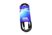 BravoPro PMJ001-03 3M 6.35mm TRS Stereo Jack to 3.5mm TRS Stereo Jack - Black