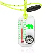 Sun Company Wildlife Therm-o-Compass - Thermometer and Compass for Kids with ...