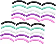 Healeved 30pcs Silicone Eyelash Curler Refill Pads Soft Durable Replacement Cushions for Eyelash Curlers High Elasticity Versatile Use present for Women